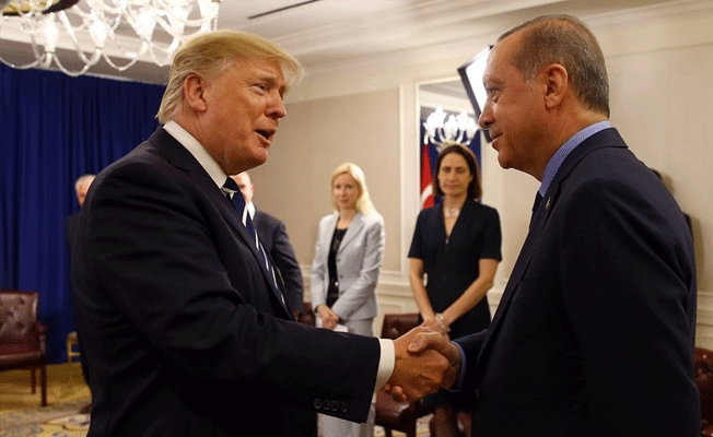 Erdoğan ve Trump arasında kritik görüşme