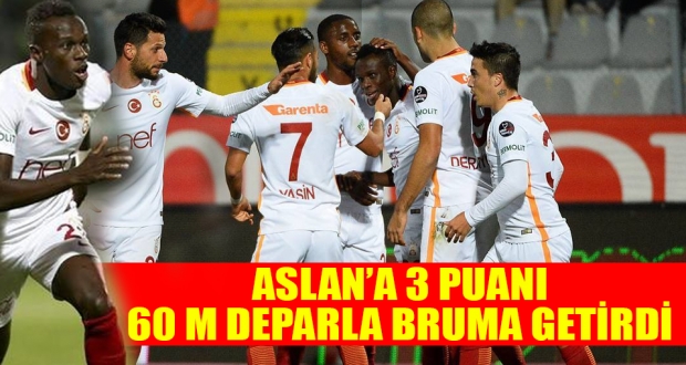 Aslan'a 3 puanı Bruma getirdi