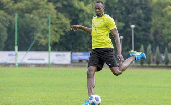 Usain Bolt geliyor...