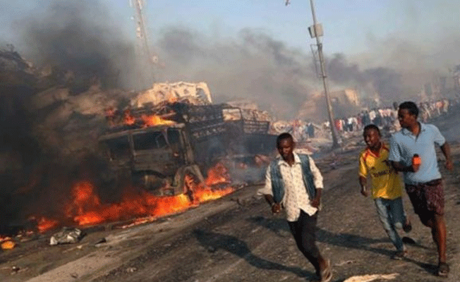 Somali'de bombalı saldırı: Çok sayıda ölü ve yaralı var