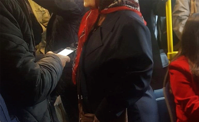Otobüs tacizcisinden pişkin savunma! 'Sakinleştirmek için tokat attım'