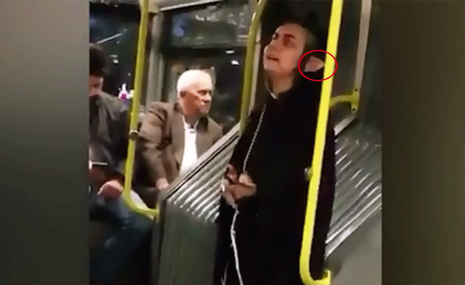 Metrobüs'te herkesi şoke eden yolcu!