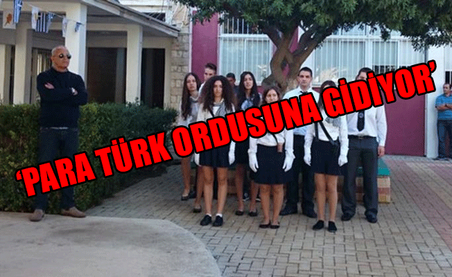 Rumlar okuldaki mozaik döşemeyi ‘Türk’ diye söktüler!