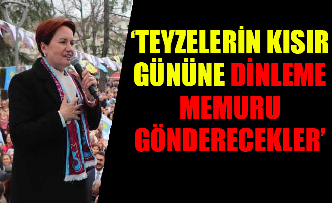 Akşener: Hukuk ve adalet gömüldü