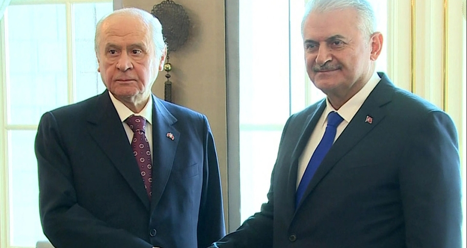 Binali Yıldırım ile Devlet Bahçeli görüşüyor