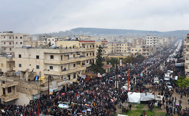Sınır ötesinden görüntüler geldi.... Afrin'de hayat nasıl?