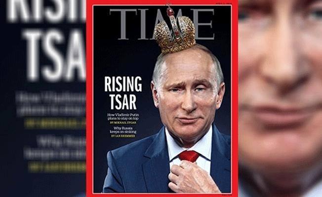 Time'dan bomba Putin kapağı