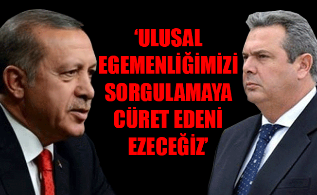 Yunanistan Savunma Bakanı'ndan küstah açıklama