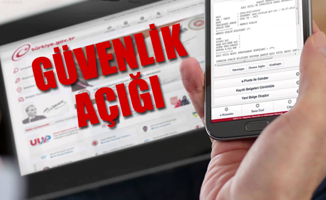 e-Devlet'le ilgili korkutan gelişme!