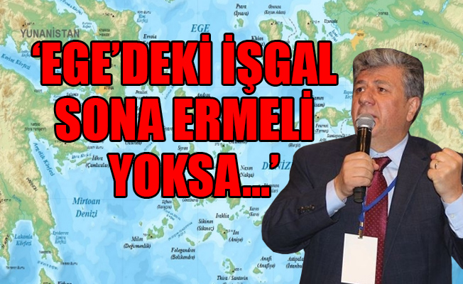 Balbay'dan Ege Adaları çağrısı