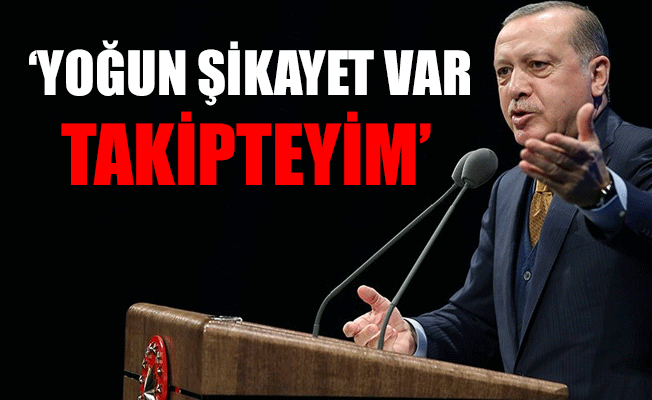 Cumhurbaşkanı Erdoğan'dan bürokratlara sert çıkış