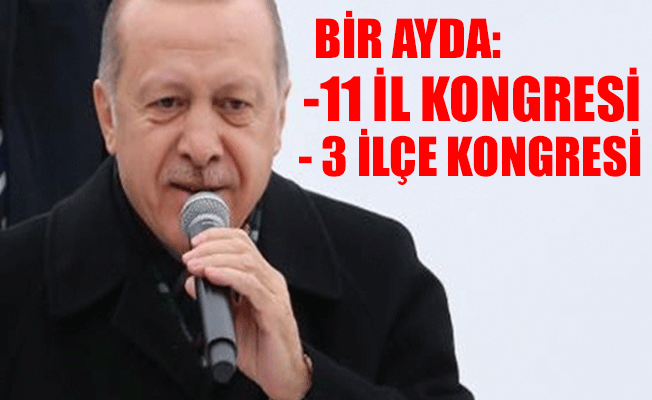 Cumhurbaşkanı Erdoğan, bir ayda tam 1300 dakika konuştu!