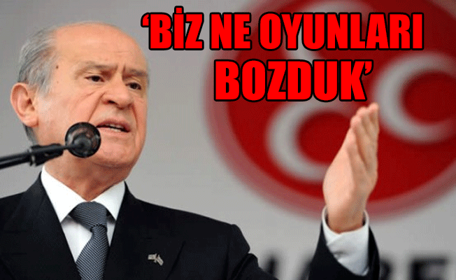 Devlet Bahçeli Grup toplantısında konuştu