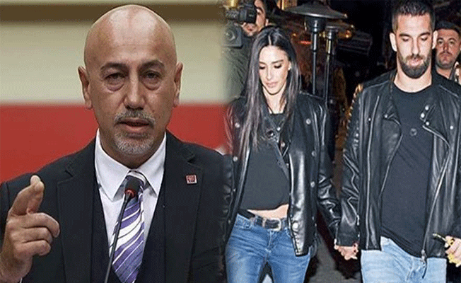 CHP’li vekil Atatürk'ün sözünü hatırlatarak Arda Turan'a; 'Kesinlikle ahlaksızsın' dedi