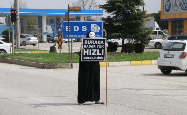 Düzce'de 'Azrail' yola indi!