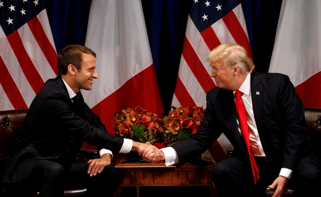 Trump ile Macron Türkiye'yi görüştü