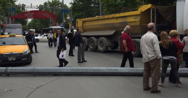 Bağdat Caddesi'nde kaza