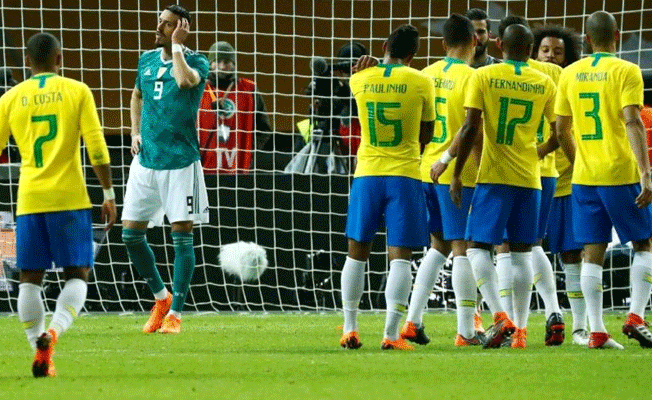 Brezilya Almanya'yı 1-0 mağlup etti