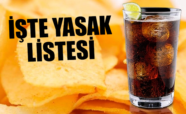 Kola ve cips reklamlarına yasak geliyor...