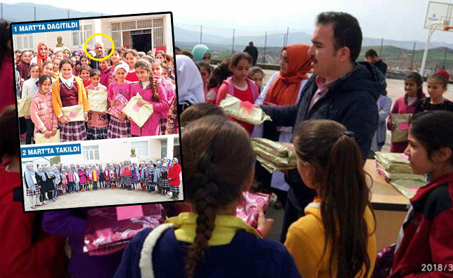 Milli Eğitim Müdürü türban dağıttı