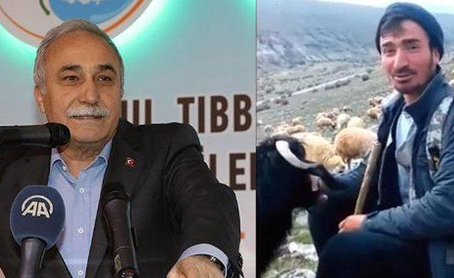 Bakan Fakıbaba'dan 'aklınızı başınıza alın' diyen çobana yanıt