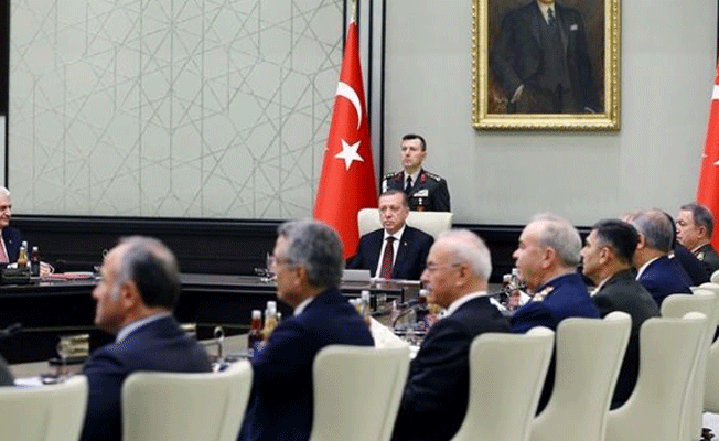 Cumhurbaşkanı Erdoğan başkanlığında MGK toplandı