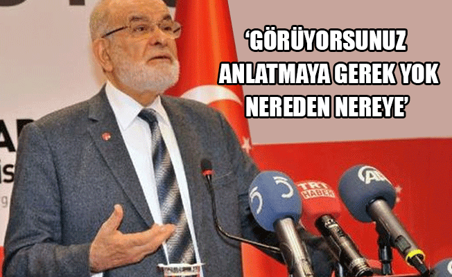 Karamollaoğlu: Gözden çıkarılacak biri varsa iktidarın kendisidir