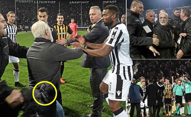 Sahaya silahla giren Başkan'a ceza belli oldu!