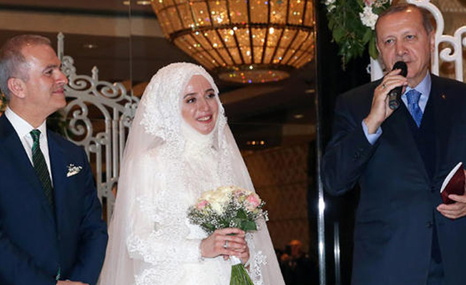 Erdoğan, AKP'li vekil Fatma Benli'nin nikah şahidi oldu