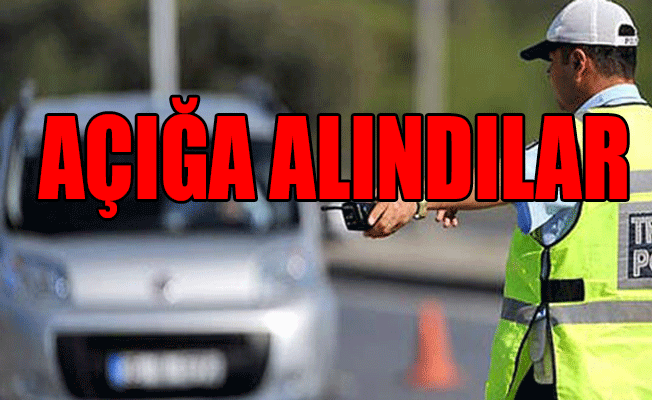 AKP'lilerin araçlarını polisler aradı...