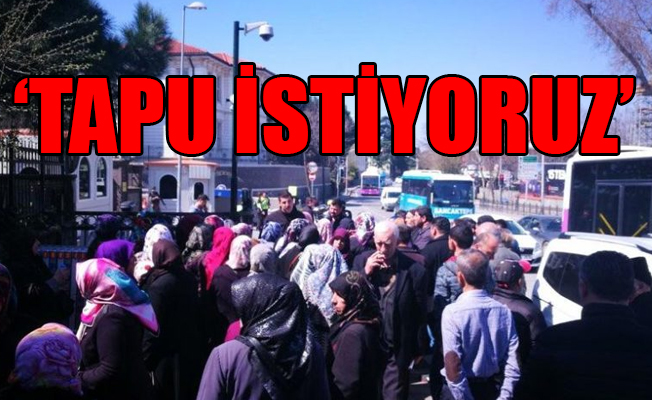 Yurttaşlar 'bizi kimse duymuyor' diyerek Erdoğan'ın kapısına dayandılar!