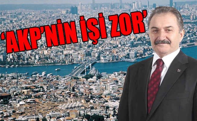 Namık Kemal Zeybek: AKP büyükşehirleri kaybedebilir