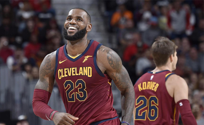 NBA'de LeBron James rüzgarı...
