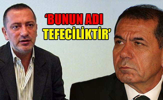 Fatih Altaylı'dan Dursun Özbek'e sert suçlama!