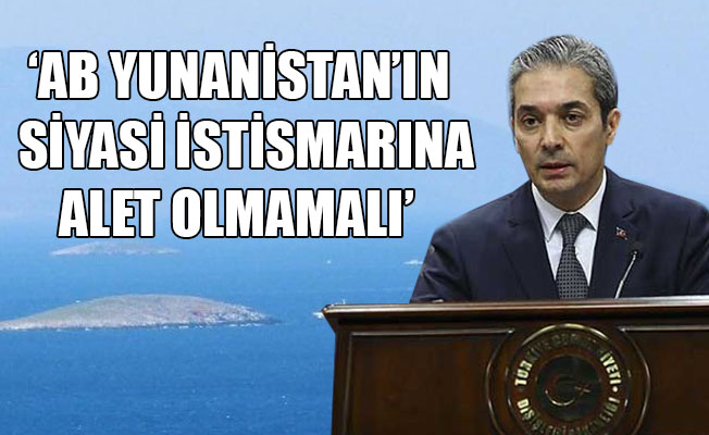 Dışişleri Bakanlığı'ndan Kardak krizine ilişkin açıklama