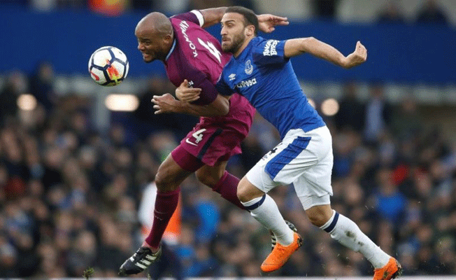 Manchester City Everton'u hezimete uğrattı: 3-1