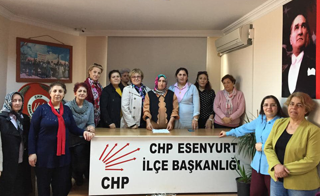 CHP Esenyurt Kadın Kolları'ndan İsmail Kahraman'a tepki 