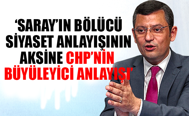 CHP'li Özel: Seçimi kazandığımızda sarayı TÜBİTAK'a devredeceğiz