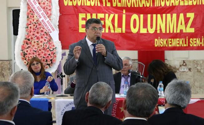CHP’li Sındır: Emekliler isterse bu ülkede iktidarı değiştirebilir