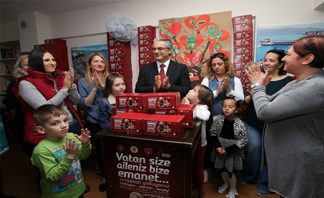 Karşıyaka Belediyesi'nden "Vatan Size, Aileniz Bize Emanet!" projesi