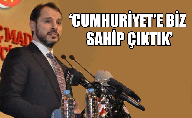 Bakan Albayrak: AKP'nin kaderi bu ülkenin kaderidir
