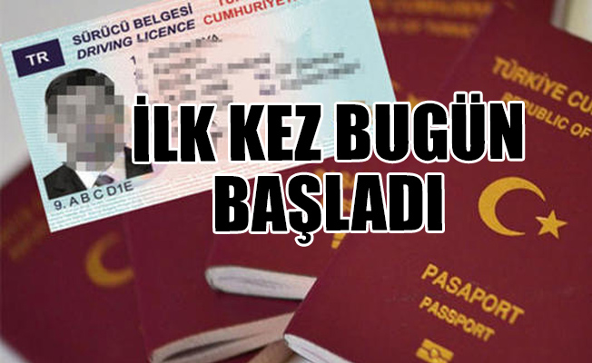 Pasaport, ehliyet, yeni kimliklerde yeni dönem başladı...