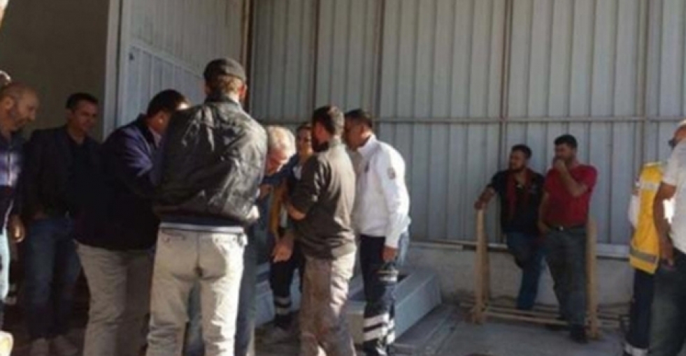 İzmir'de vincin altında kalan işçi yaşamını yitirdi