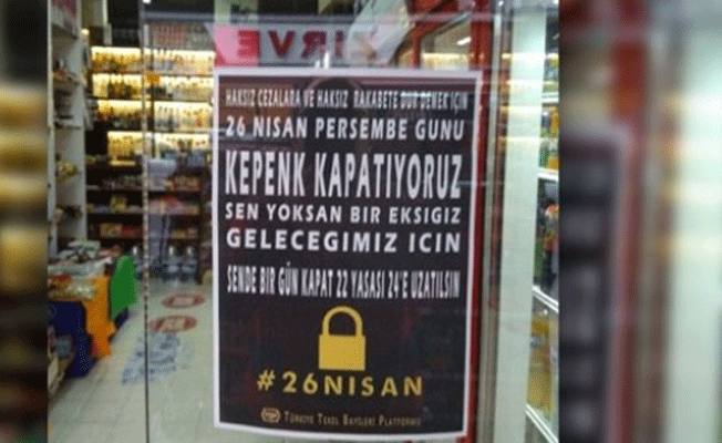 Tekel bayiler o yasağa karşı eylem yapacak