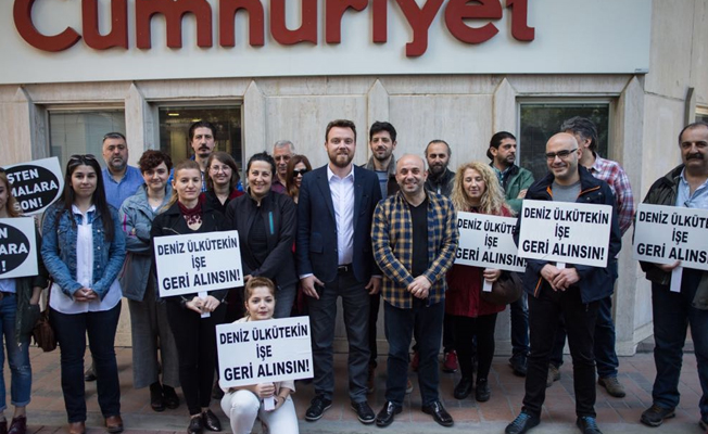 'İşyeri temsilcimiz işe geri alınsın'