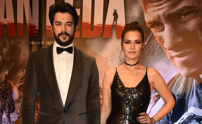 Can Feda galasında geceye Burak Özçivit'in ayakkabısı damga vurdu