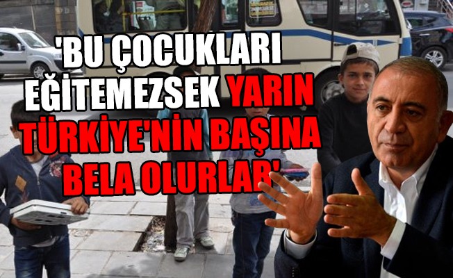 Tekin'den mülteci çocuklar uyarısı