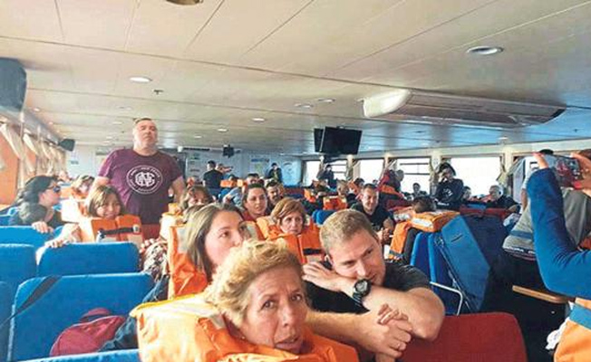 Çeşme gemisinde can pazarı!