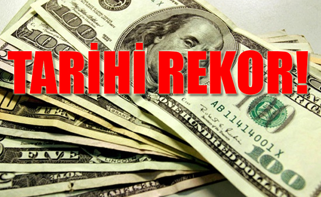 Tüm zamanların rekoru kırıldı... Dolar tarihi zirveyi gördü