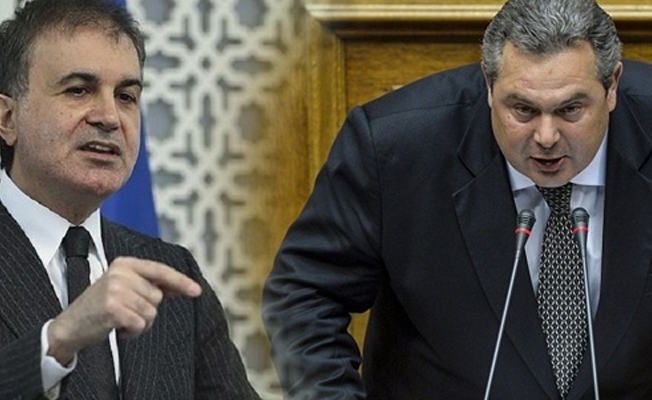 Bakan Çelik'ten Yunanistan Savunma Bakanı Kammenos'a çok sert yanıt
